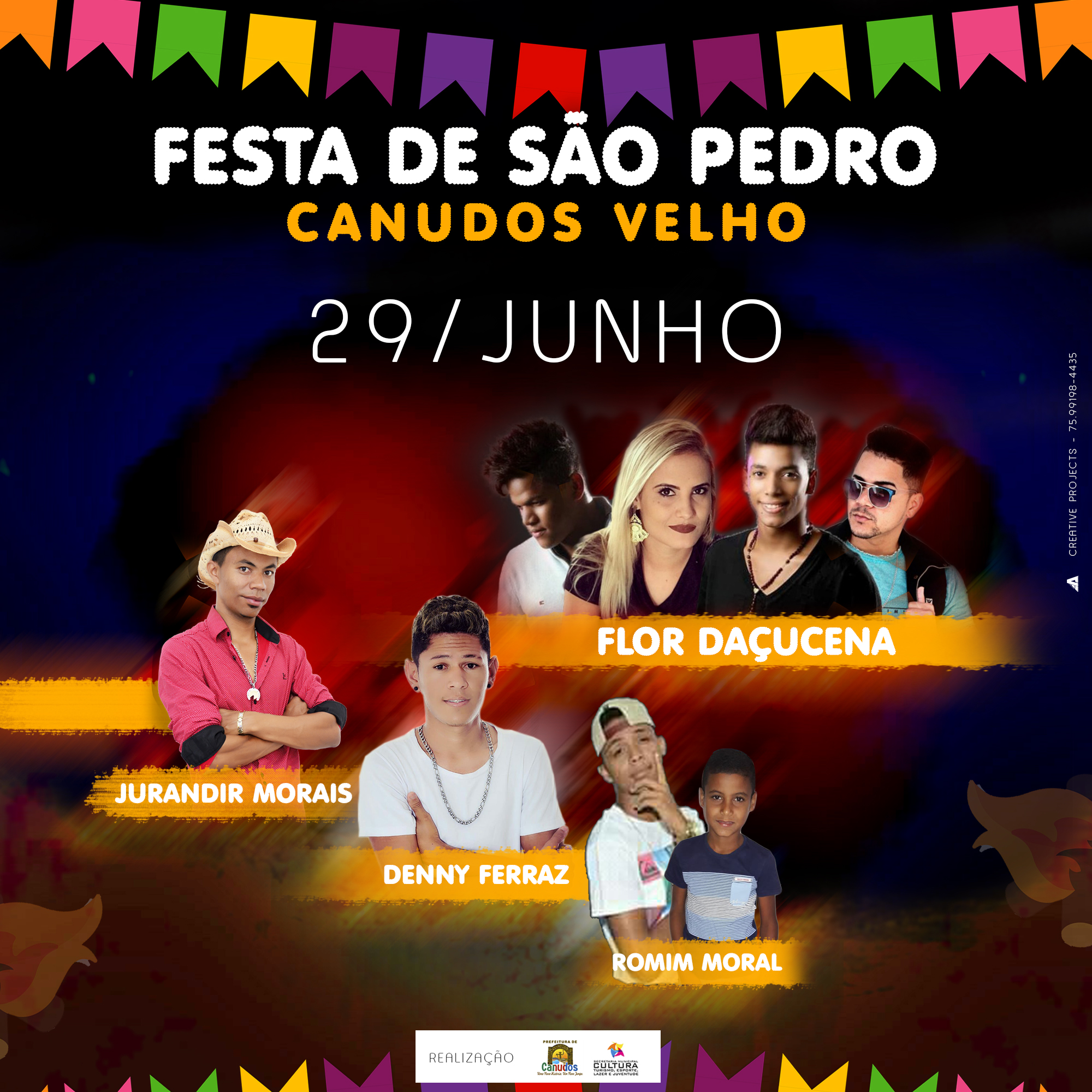 Canudos: Povoado do Canudos Velho comemora festa do padroeiro São Pedro